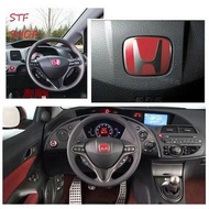 Honda Steering Wheel Red Emblem