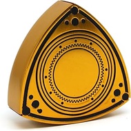 Aluminum Rotor Oil Cap 55mm - Anodized Gold with Black details - 12A 13B 20B - Rotary Engine Wankel