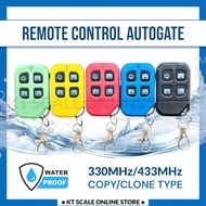 REMOTE CONTROL WATERPROOF AUTOGATE 330MHz & 433MHz