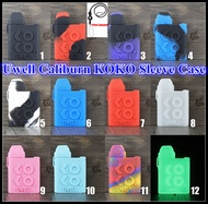 [Ship Today] Texture Silicone Case for Uwell Caliburn KOKO Pod Kit Silicone Skin Rubber Cover Sleeve Wrap Case Colorful Soft Protective Cover with Free Lanyard