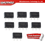 20pcs 78L05 78L06 78L08 78L09 78L10 78L12 78L15 78L33 79L05 HT7130 HT7133 HT733 HT7350 HT7833 SOT89 