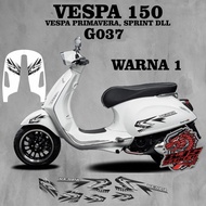 stiker vespa 150 vespa primavera vespa sprint g037 - stiker decal vespa 150 vespa primavera vespa sp