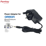 UK 3 Pin Power Adapter for Omron HEM-7121 HEM-7120 SEM-1 JPN500 JPN600 JPN700 HEM-8712 HEM-6161 HEM-6221 Blood Pressure Monitor