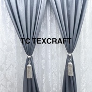 Langsir Siap Jahit  ( 140 cm x 220cm) dan (140 cm x 270cm)