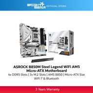 ASROCK B850M Steel Legend WiFi AM5 Micro-ATX Motherboard
