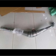 Yamaha F1ZR undercarriage exhaust