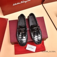 [Hgh Vrson] Farragamo 4 Colors Kasut Kult Shoes Men's Lazy