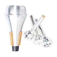 MY-Fast Delivery Trumpet Mouthpiece Mute Set 3C 5C 7C Practice Silencer Combination Replacement Musi