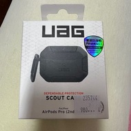 UAG AirPods Pro2 耐衝擊防塵保護殼 （黑色）