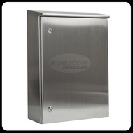 RBNS-00 ตู้คอนโทรลสแตนเลส ฝา 1 ชั้น มีหลังคาสโลป Size : W200 x H300 x D150 mm. สแตนเลส 304 (SUS 304)