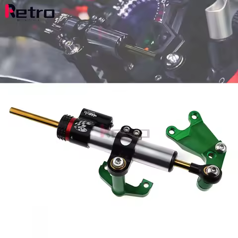 For KAWASAKI ER-6N ER6N ER 6N 2013-2016 14 15 Adjustable Stabilizer Steering Damper With Bracket Mou