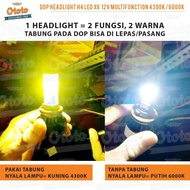 H4 HID Headlight Cap LED Headlight/ X6 MULTIFUNCTION 4300K/6000K 12V