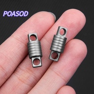 MAYSHOW Brass Keychain, Ultra-light Portable Titanium Alloy Keychain,  360° Rotatable EDC Keyring Ou