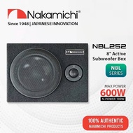 Nakamichi NBL252 - 8" Active Subwoofer Box[ FOR 4X4 USE ] | Car Subwoofer Box | Subwoofer Box Kereta