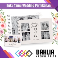 Wedding guest book including photos Photo Album Photobook Binder