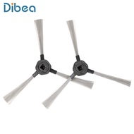 2pcs Side Brushes for Dibea D960/GT9/GT200 Robotic Vacuum Cleaner Ready Stock