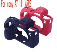 Silicone Rubber Mirrorless System Camera Silicone Case Cover  Bag For SONY A7III A7 Mark 3 A7RM3 A7R