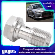 gugushop DOACT Fuel Injectors Banjo Bolt 7/16in-24 1.5mm Restrictor Stainless Steel for Brake Clutch