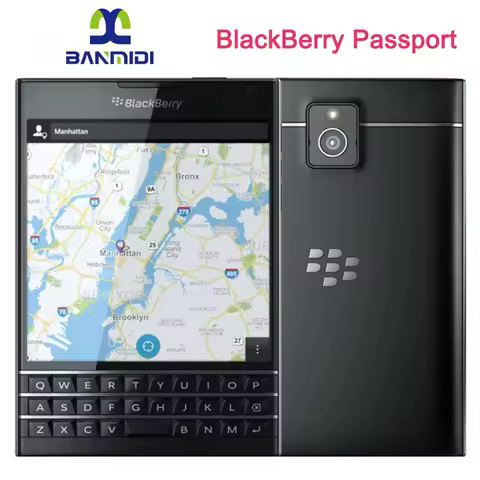 BlackBerry Passport Q30 Cellphone 3G 4G LTE Mobile Cell Phone Quad core 3GB RAM 32GB ROM 13MP Origin