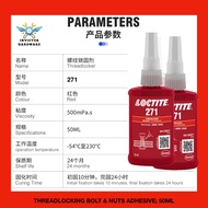 BOLT NUT SIZE <M25 271 LOCTITE thread lock glue diy wire rim custom seal anti rust screw bodykit