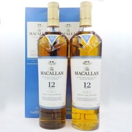 【香港行貨】Macallan 12 Years Triple Cask Matured 70cl (Highland Single Malt Scotch Whisky) 麥卡倫 12年 黃金三桶 7