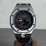 《改裝訂製》G-SHOCK特別限量版 男裝女裝手錶鋼錶電子錶 防水潛水錶 農家橡樹 Casioak Casio G Shock Special Limted Edition GA2100 Luxury Men Ladies Watch