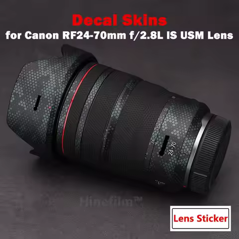 RF2470 Lens Premium Decal Skin for Canon RF 24-70 f2.8 L IS USM Lens Decal Protector Coat Anti-scrat
