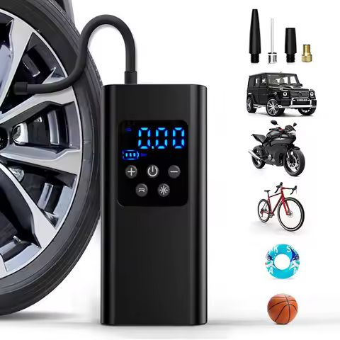 Car-Mounted Wireless Air Pump For Electric Vehicles 12V Air Pump For Car, Motorcycle, Electric Vehic