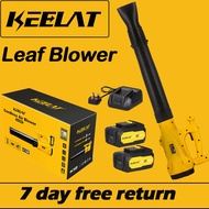 KEELAT KEAB002 6 Speed Adjustable Cordless AIR BLOWER Leaf BLOWER Collector Blowing Sweeper Garden w