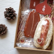 【經典紅】大腸包小腸+烏魚子手工皂禮盒、年節送禮