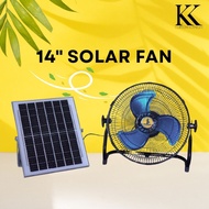 SOLAR BAYAR KIPAS 14" Kipas Solar sekali Papan Panel