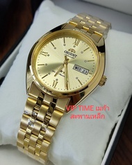 นาฬิกา ORIENT THREE STAR AUTOMATIC รุ่น RA-AB0E13G หน้าทอง