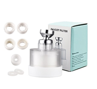 H2O Plus Ultimate Faucet Filter ที่กรองน้ำอ่างล้างหน้าสำหรับคนเป็นสิว หัวก็อกกรองน้ำอ่างล้างหน้า ก็อ