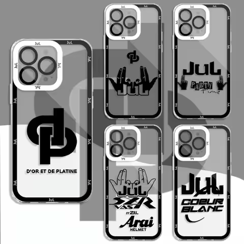 Rapper JuL C'est Pas Des Lol Case For Samsung Galaxy S25 Ultra S23 S22 S21 S24 Plus FE A56 A36 5G A1