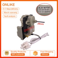 NEW LG Refrigerator Brushless Motor Motor BLDC Motor 220-240V 3W 2800RPM Shaft Length 28mm