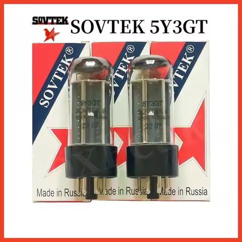 SOVTEK 5Y3GT Vacuum Electron Tube Upgrade 5AR4 GZ34 5U4G 5T4 GZ30 5Z2P 5W4GT 5R4 HIFI Audio Tubes Va