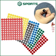 Decal Number (1cm) Stickers From 1 to 100 Waterproof. Round Number Sticker for Lottery Spinning Tabl