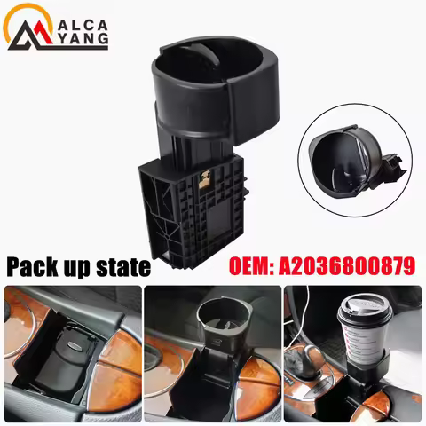 New Center Console Drink Water Cup Holder 2036800879 For Mercedes Benz C Class W203 C320 C240 C230 1