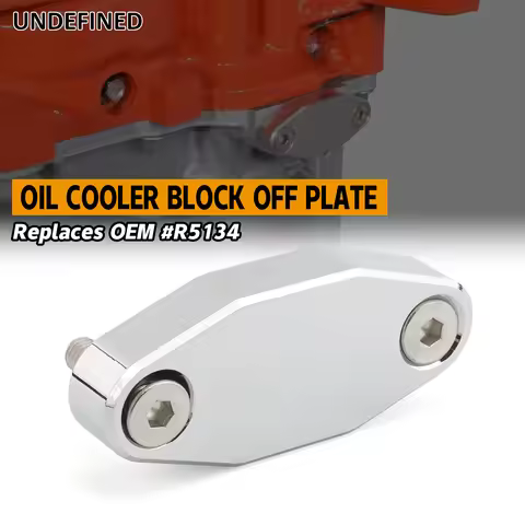 LS Oil Port Adapter Cooler Delete Block Off Plate R5134 for GM LS Series LSX LS1 LS2 LS3 LS6 LQ4 LQ9