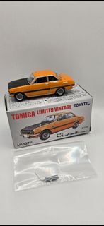 TOMICA tomy tomytec LIMITED VINTAGE LV-137a 橙色小跑車