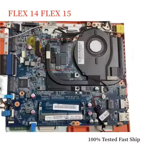 DA0ST6MB6E0 For Lenovo IdeaPad Flex 14 Flex 15 Motherboard With I5 CPU Mainboard 100% Tested Fully W