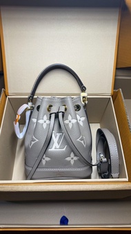 LV NOE NANO 大象灰 水桶包 手袋 Mini
