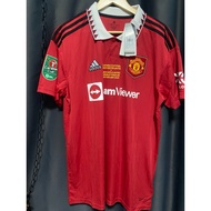 Manchester United 2022/2023 (Home) Full EFL Cup Final 2nd Hand Tag Authentic Shirt