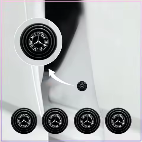 Car Door Shock Absorber Cushion Shockproof Pad Stickers For Mercedes Benz C350 C180 C200 C250 C300 C