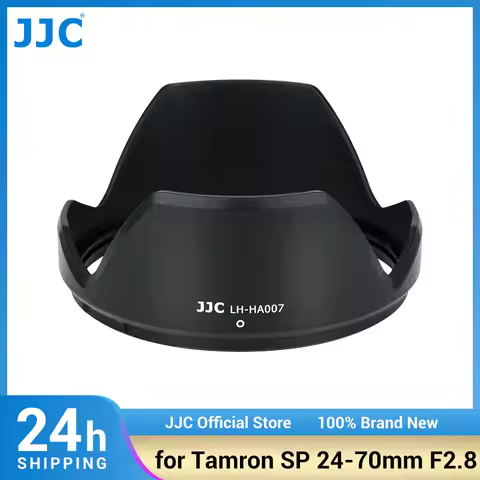 JJC HA007 Reversible Camera Lens Hood Compatible with Tamron SP 24-70mm F2.8 Di VC USD Lens for Cano