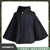 [cozyroomss.sg] Anime Hoodies Legion Uniform Unisex Green Black Cloak Cape Cosplay Costume