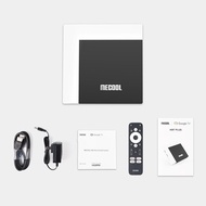 MECOOL KM7กล่องทีวี Google PLUS 2GB DDR4 16GB 11ได้รับการรับรองจาก Google Amlogic 4K HDR10 2.4G/5G W