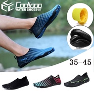 Coolloog aqua shoes Men's Womens Beach Swim Shoes Quick-Dry Aqua Socks Pool Shoes for Surf Yoga
