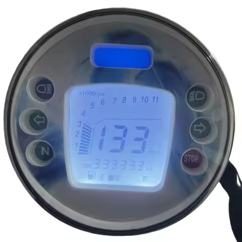 Digital Speedometer Assembly For Vespa PX80-200 PE Lusso ECs PX LML PX125 PX150 VBX VNX Stella Scoot