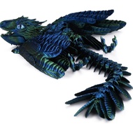 Feathered Wyvern Dragon, 3D Printed Dragon, Articulated Dragon, Fidget Dragon, 3D Printed Toys,